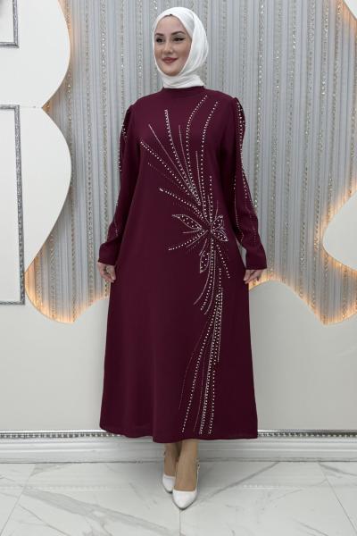 Seher Abiye Bordo