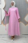Elvanur Elbise Pembe