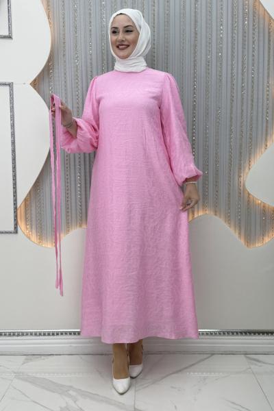 Elvanur Elbise Pembe