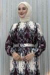 Gülbanu Elbise Bordo