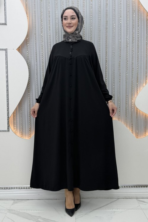 Feraye Elbise  Siyah