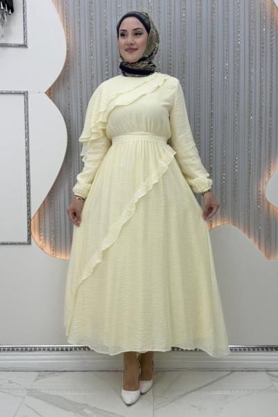 Dilanur Elbise Sarı