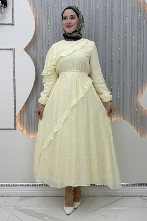 Dilanur Elbise Sarı