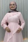 Dilanur Elbise Pembe