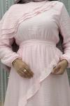 Dilanur Elbise Pembe