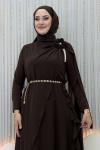 Zeynep Elbise Kahverengi