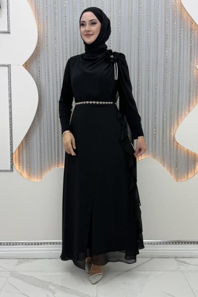 Zeynep Elbise Siyah