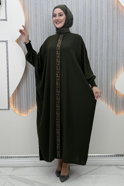Nurşin Elbise Haki