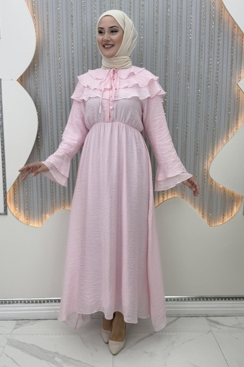 Dilay Elbise Pembe