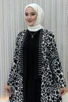 Lemanur Elbiseli Hırka Siyah