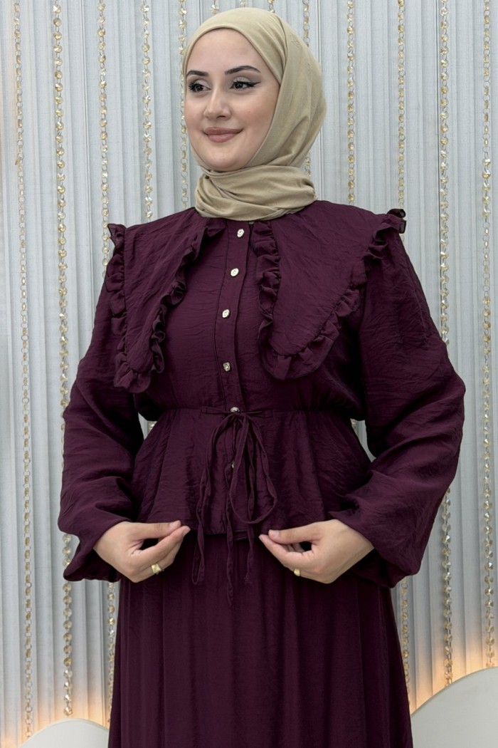 Aysera Etekli Takım Mürdüm