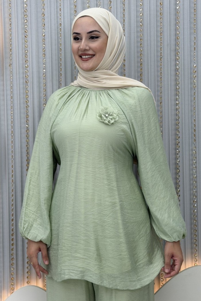 Gülhane Pantolonlu Takım Yeşil
