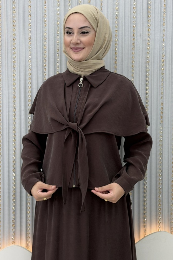 Cemre Etekli Takım  Kahverengi