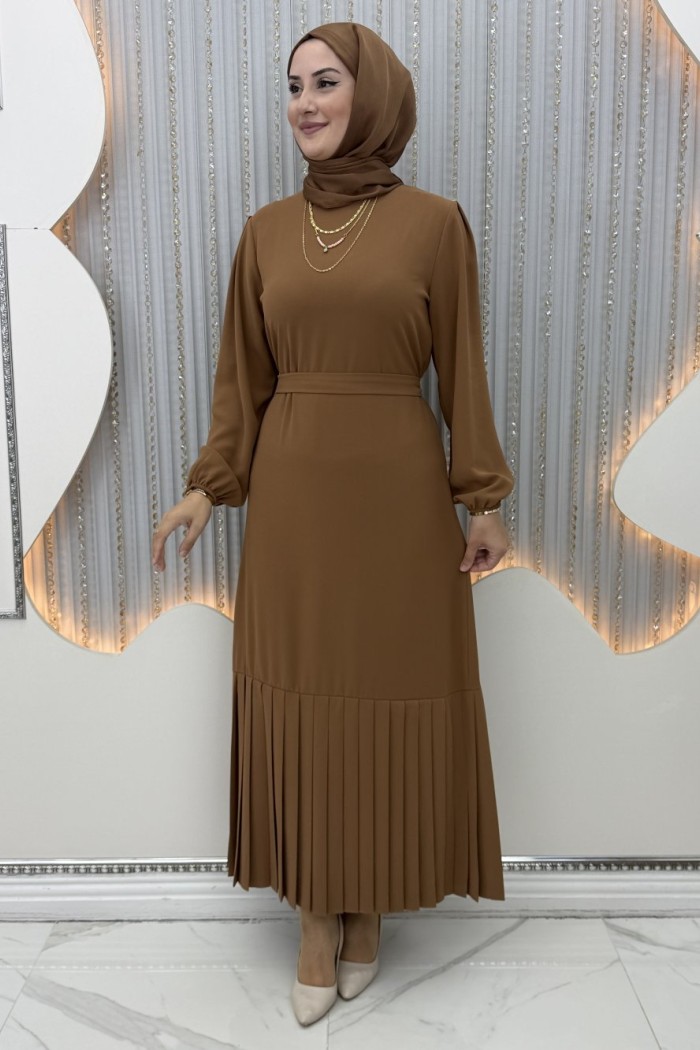 Eylül Elbise Camel