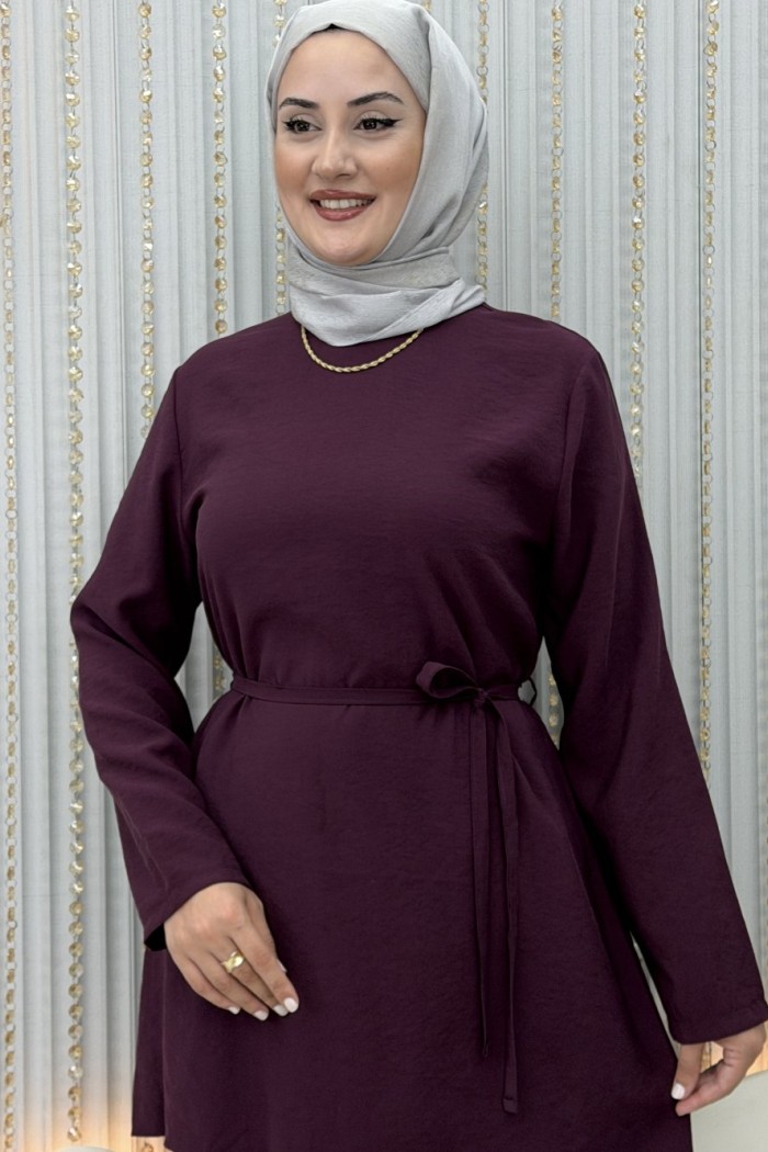 Zeren Pantolonlu Takım  Mürdüm