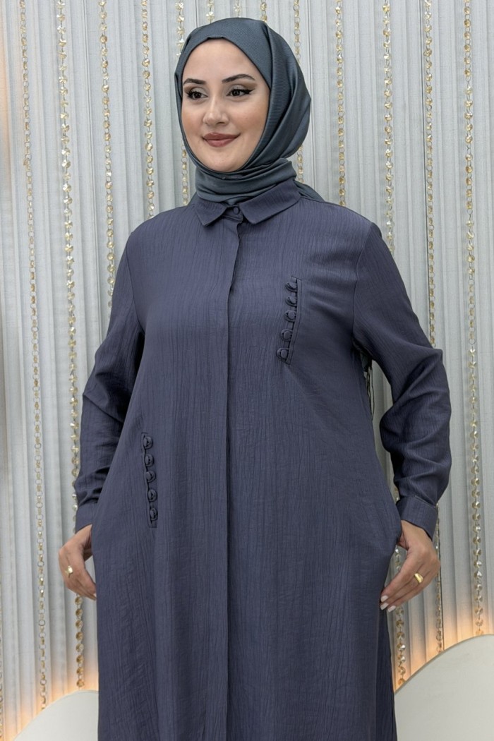 Elif Pantolonlu Takım  Gri