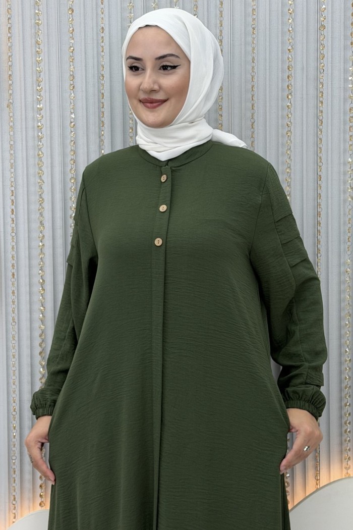 Çilek Ferace  Haki