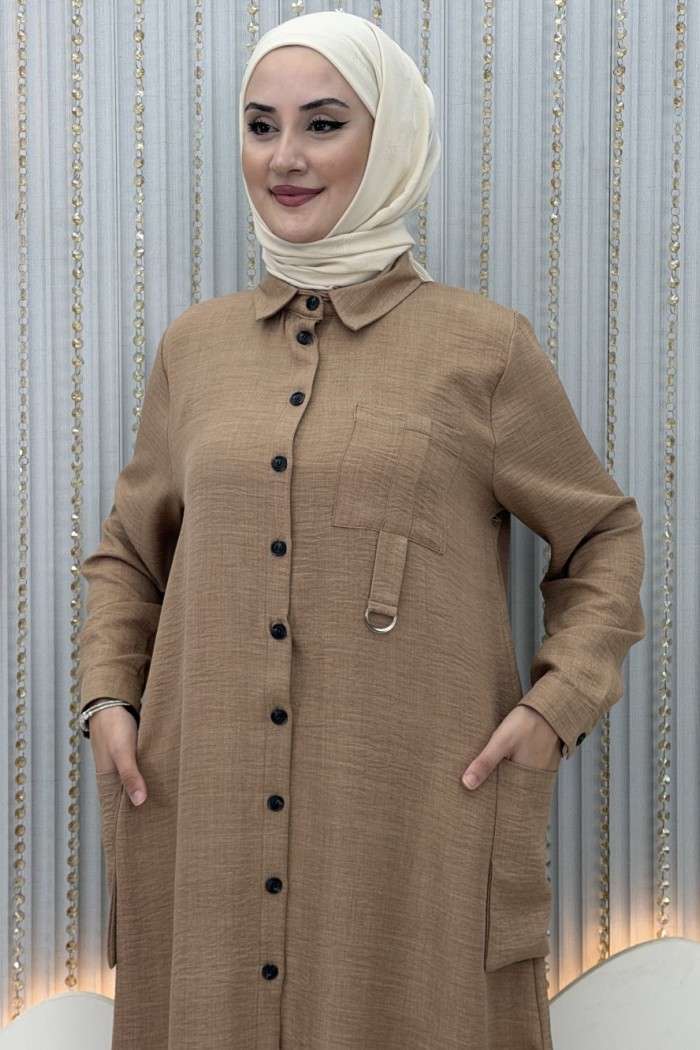 Melira Pantolonlu Takım  Vizon