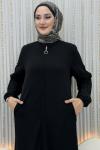 İlmek Ferace Siyah