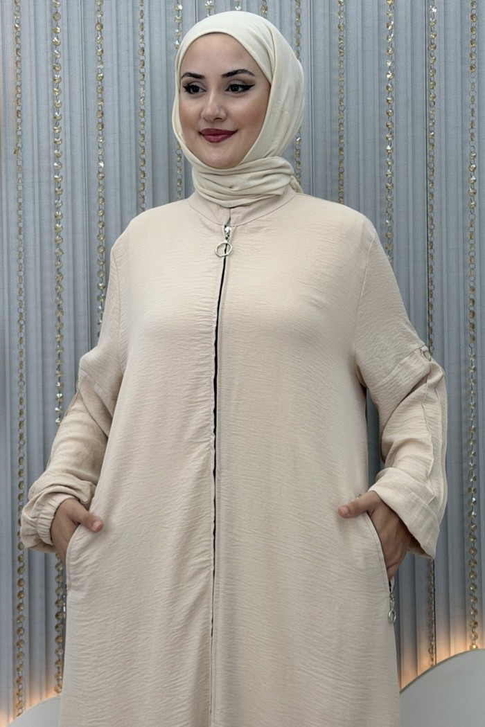 İlmek Ferace Krem