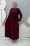 Şahsel Elbise  Bordo