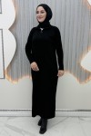 Yalın Elbise Siyah