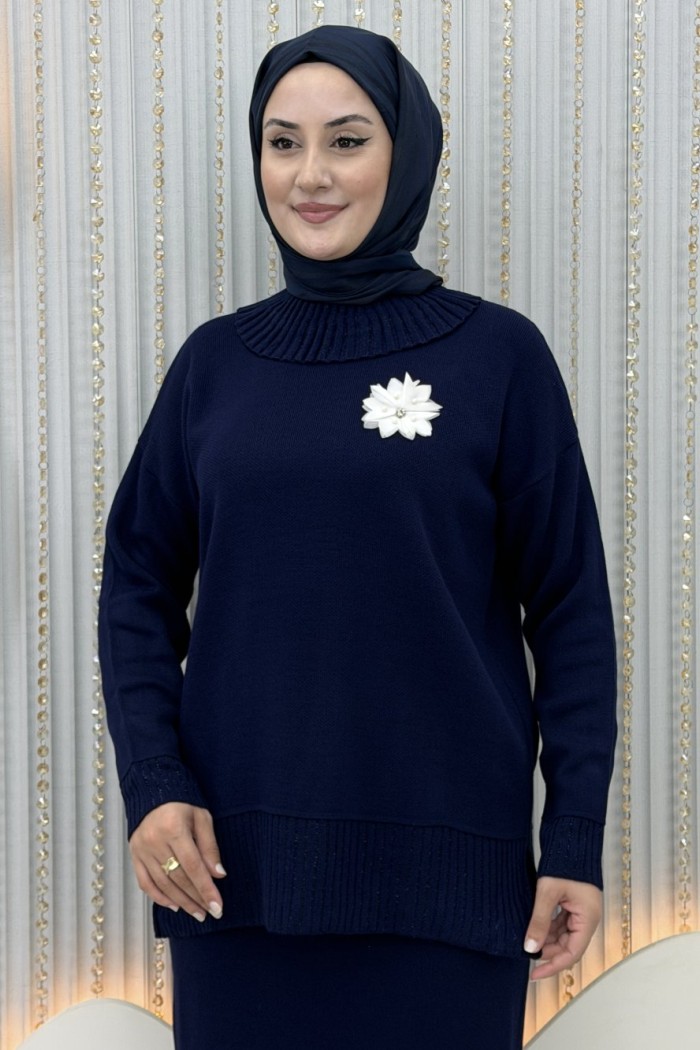Nevra Etekli Takım Lacivert