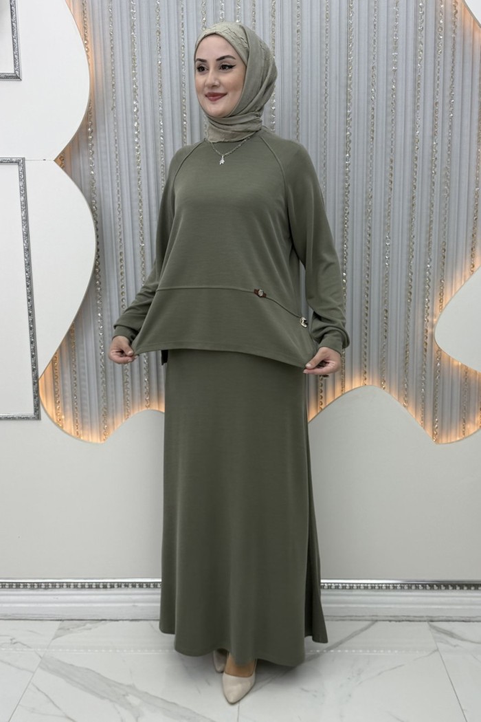 Göksu Etekli Takım  Haki