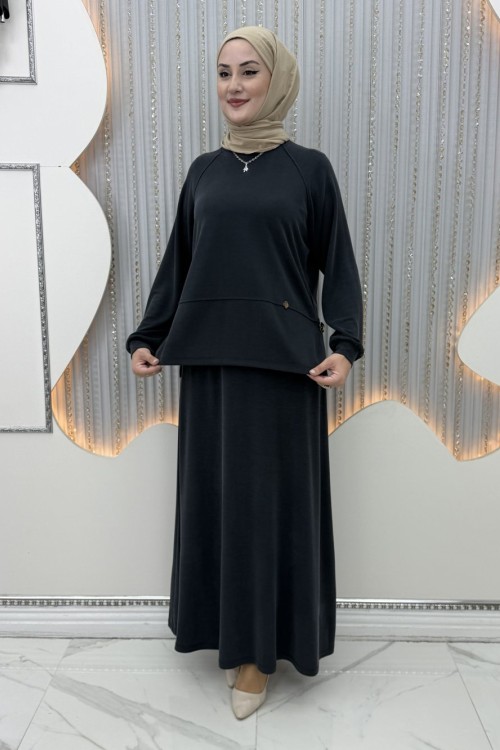 Göksu Etekli Takım  Siyah