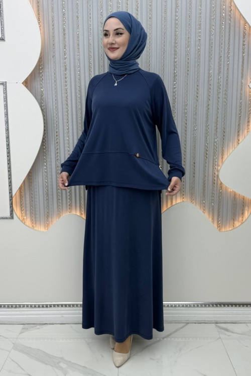 Göksu Etekli Takım  Lacivert