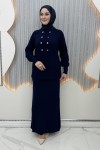Dicle Etekli Takım  Lacivert