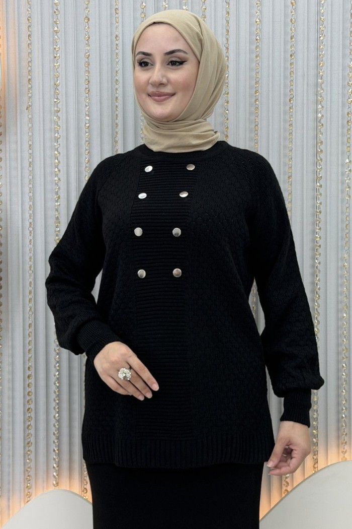 Dicle Etekli Takım  Siyah