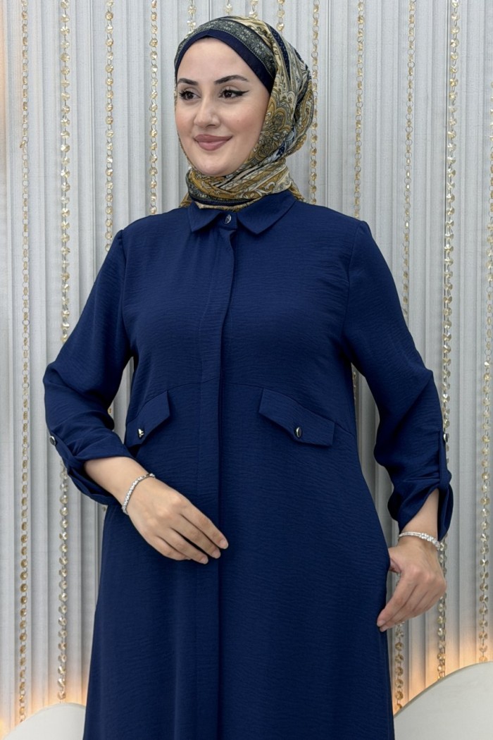 Güliz Pantolonlu Takım Lacivert