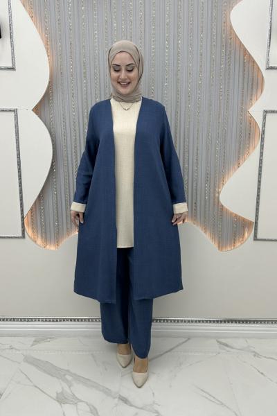 Siruna 3 lü takım  Lacivert