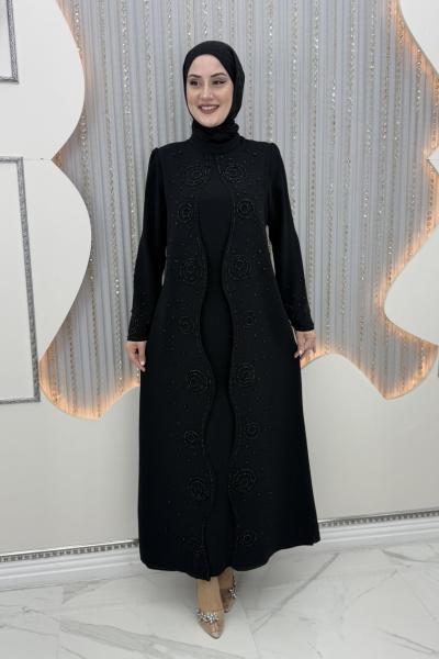 Hafsa elbise Siyah