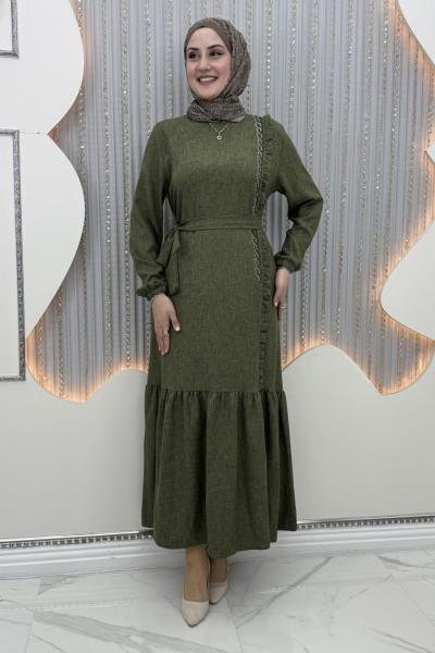 Diva Elbise Haki
