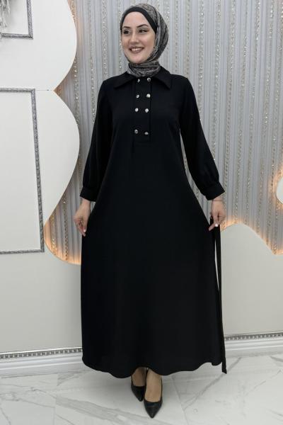 Alsera Elbise Siyah