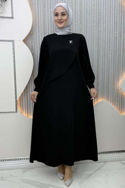 Jasmin elbise Siyah