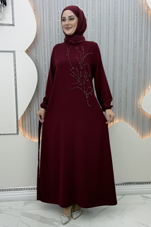Tabya Abiye Bordo