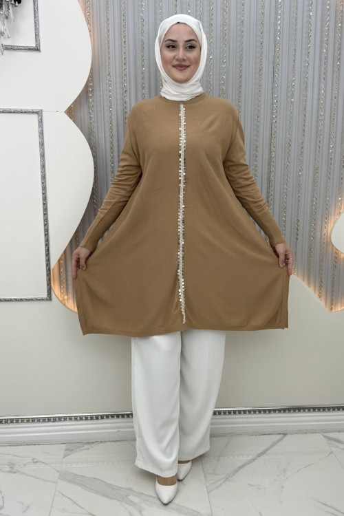 Lavinya Triko Tunik Vizon
