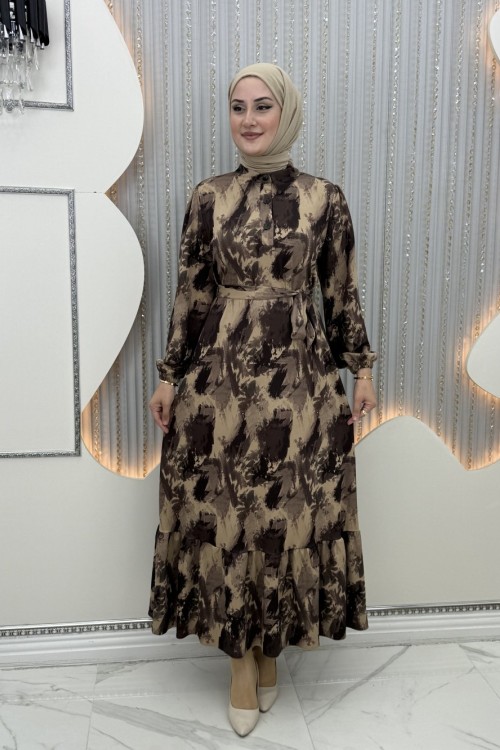 Serra Elbise Kahverengi
