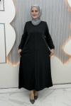 Zuhal Elbise Antrasit