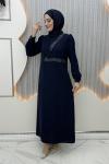 Hayrunisa Abiye Lacivert