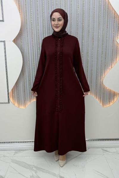 Yezra Elbise Bordo