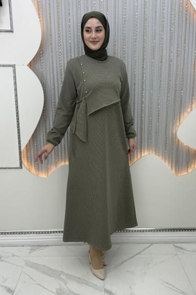 Bükra Elbise Haki