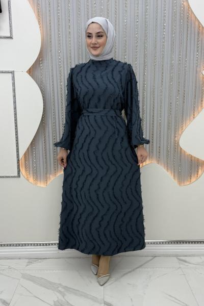 Selma elbise Mavi