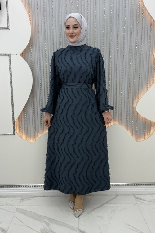 Selma elbise Mavi