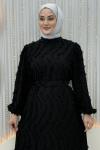 Selma elbise Siyah