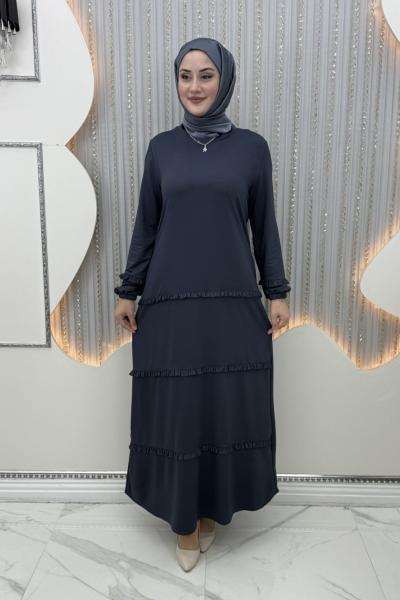 Belin Elbise Füme