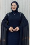 Efsunlu Abiye Lacivert